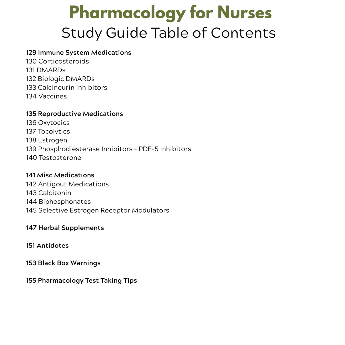 Pharmacology for Nurses Study Guide
